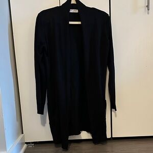 Black Cardigan with Pockets